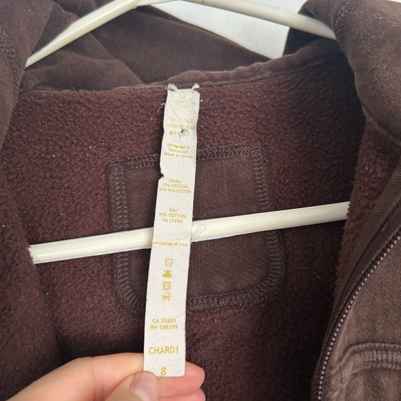 Lululemon Vintage Brown Scuba Hoodie I - Picture 6 of 6
